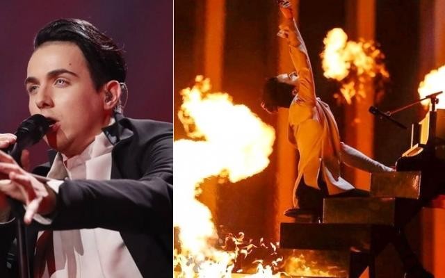 MELOVIN на Евровидении-2018 стал "поющим Дракулой" (ВИДЕО)