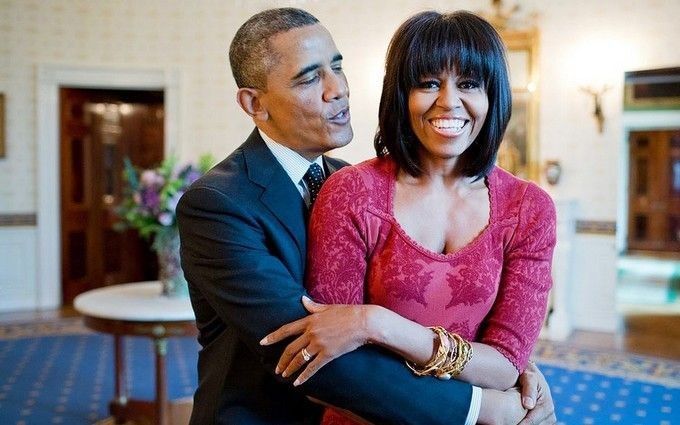 Мишель Обама опубликовала новый архивный снимок со свадьбы