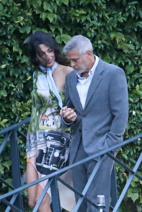 Джордж и Амаль Клуни вернулись к привычной жизни после аварии (ФОТО)