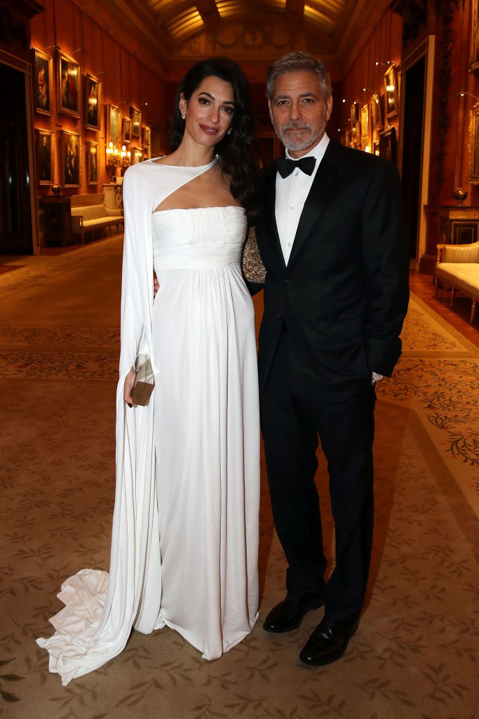 Амаль и Джордж Клуни и другие звезды на вечере во дворце