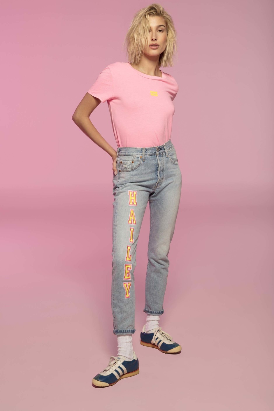Хейли Бибер - новое лицо культовой модели джинсов Levi’s 501