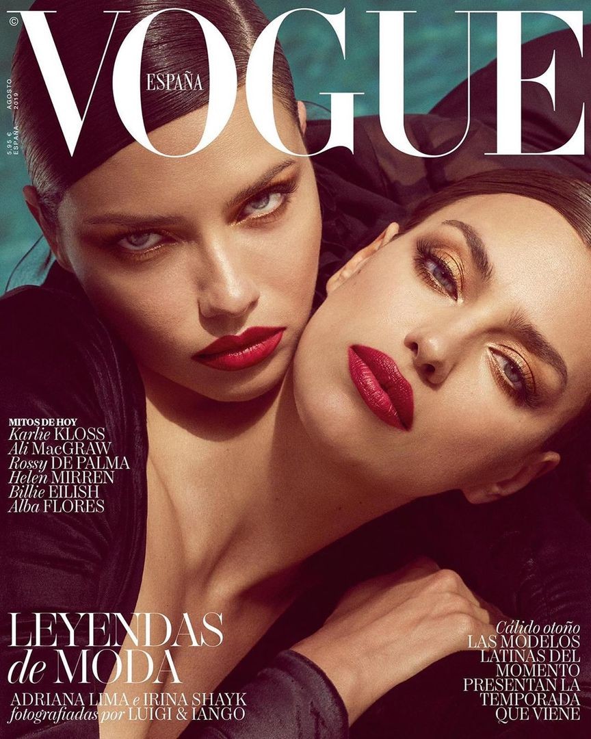 Роковые Шейк и Лима в образах Кармен и объятиях на обложке испанского Vogue