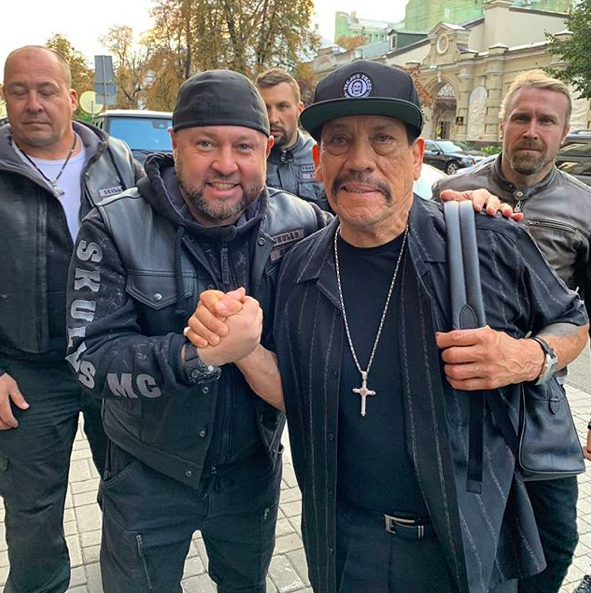 Дэнни Трехо и Кристофер Ллойд прилетели в Украину