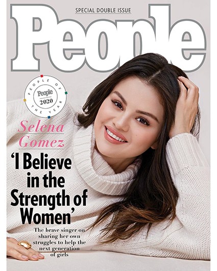 Селена Гомес удостоилась звания "Человек года" по версии журнала People 