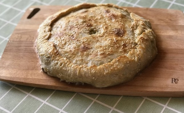 Цкан. Лезгинський м'ясний пиріг (ВІДЕО)