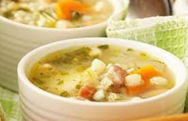  Італійський суп з перловкою і квасолею - поєднання приємного з корисним