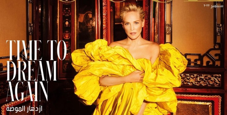 Шерон Стоун прикрасила обкладинку Vogue Arabia